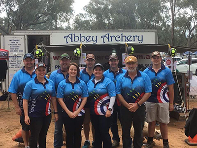 The Abbey Archery Team at WFAC Wagga Wagga 2016