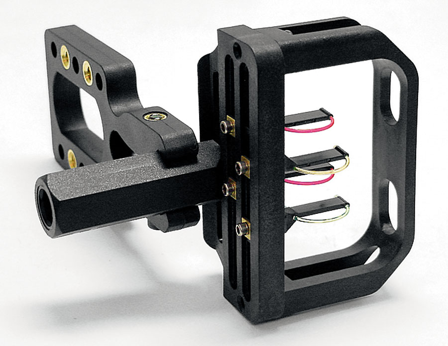 GWS S2 4 pin fibre optic sight, black, RH or LH large image. Click to return to GWS S2 4 pin fibre optic sight, black, RH or LH price and description