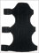 WildMan Cordura Hunting Armguard with quick snap fasteners, black image