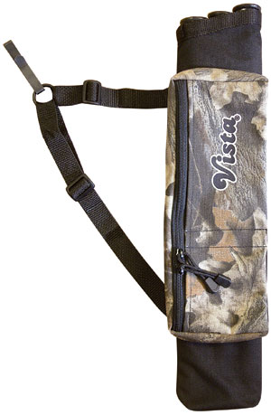 Vista Wrangler 3 tube quiver, 19" long RH or LH black image