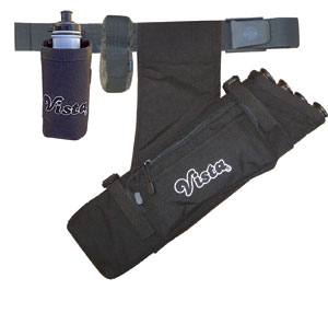Vista Renegade 4 tube quiver, 18" long quiver RH or LH Combo Package mossy oak camo image