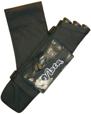 Vista Colt 3 tube quiver, 15" long RH or LH black image