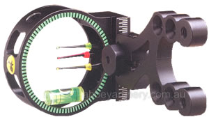 Trophy Ridge Eagle Eye 3 Pin Fibre Optic sight black RH or LH image