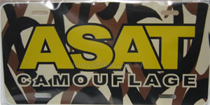 ASAT Licence Plate Camo image