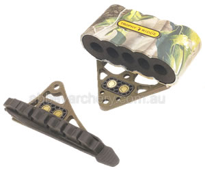 Trophy Ridge Ridge Hunter 5 arrow 2 piece bow quiver camo image