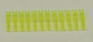 Beiter Insert Nock 12 Small Groove fluoro green 12pk image