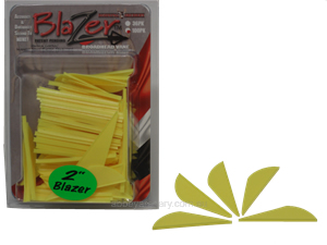 Bohning Blazer Vane 2" Neon Yellow 100's image