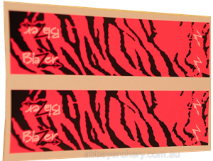 Bohning Tiger BlazerWraps for carbon arrows and shafts, Pink Tiger image