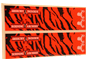 Bohning Tiger BlazerWraps for carbon arrows and shafts, Red Tiger image