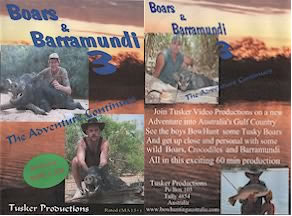 Australian Hunting DVD Tusker Boars & Barramundi 3 - The Adventure Continues large image. Click to return to Australian Hunting DVD Tusker Boars & Barramundi 3 - The Adventure Continues price and description