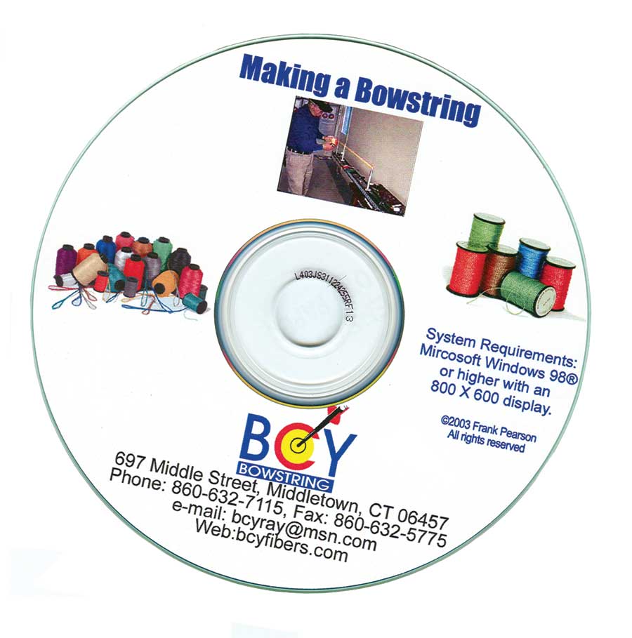 CD BCY Making A Bowstring large image. Click to return to CD BCY Making A Bowstring price and description