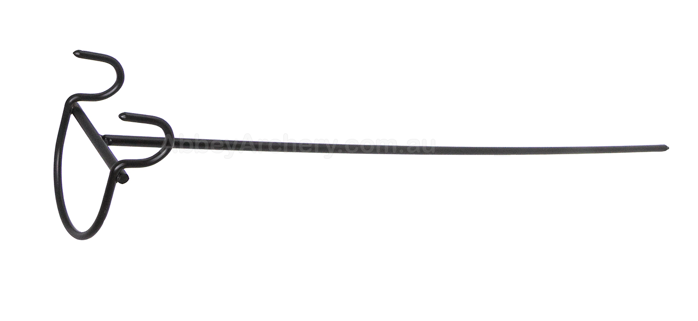 Cartel ground quiver and bow stand large image. Click to return to Cartel ground quiver and bow stand price and description
