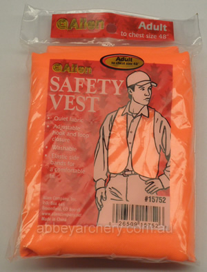 Cassowary Blaze Orange Hunters Safety Vest Adult image