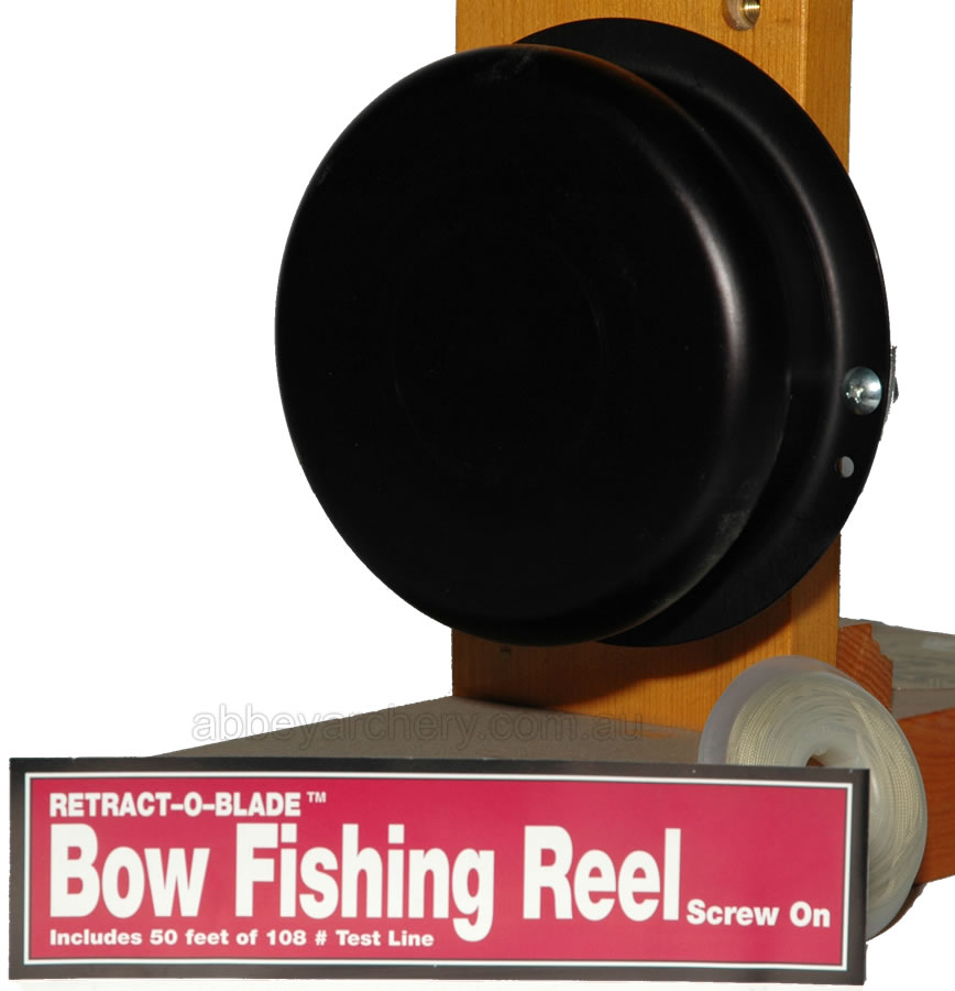 Retract O Blade Bow Fishing Reel large image. Click to return to Retract O Blade Bow Fishing Reel price and description