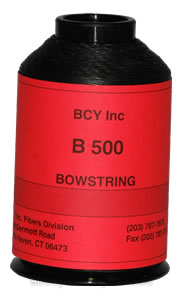 BCY B500 Dacron Bowstring 4oz Black image