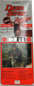 Deer Quest Deer Sense 6 Curiosity Scent and 6 Sexual Attractant, 12 stick pack image