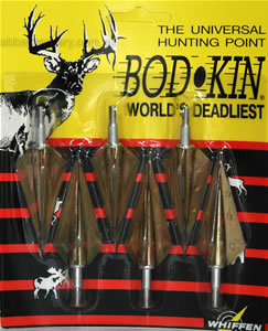 Bod-Kin 3 blade screw in broadhead 140gr 6 pack image
