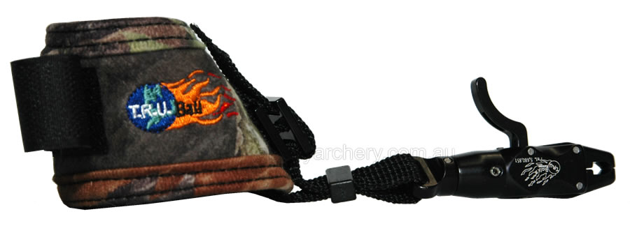 TRU Ball Cyclone Release Aid Camo Velcro Strap Large large image. Click to return to TRU Ball Cyclone Release Aid Camo Velcro Strap Large price and description