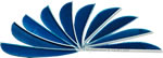 Trueflight Feathers 2.5" Sky Blue pack 25 image