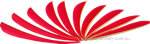 Trueflight Feathers 5" Blaze Orange pack 25 image