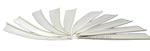 Trueflight Feathers Shield 4" Flu White pack 25 image