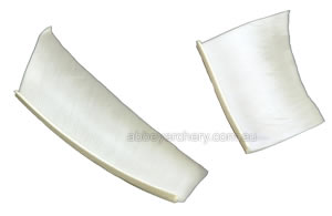 Trueflight Feathers 4" Flu Flu flu white pack 100 image