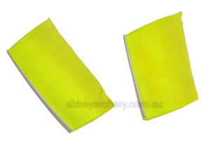 Trueflight Feathers 4" Flu Flu flu chartreuse pack 100 image