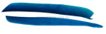 Trueflight Feathers Full Length Sky Blue pack 12 image