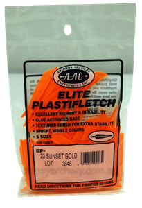 Elite Plastifletch 23 Sunset Gold Pack 100 image