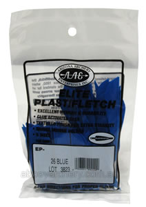 Elite Plastifletch 26 Blue Pack 25 image