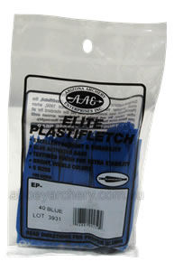 Elite Plastifletch 40 Blue Pack 25 image