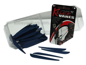 Bohning Killer Vane 4" Blue 100's image
