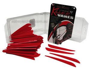 Bohning Killer Vane 4" Red 100's image