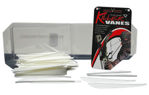 Bohning Killer Vane 5" White 100's image