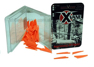 Bohning X Vane 1.5" Shield Neon Orange 100's image