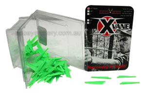 Bohning X Vane 1.5" Shield Neon Green 100's image