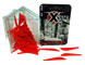 Bohning X Vane 2.4" Fluoro Red 100's image