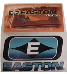 Easton Decal, blue black 14.5cm x 8cm (5�" x 3�") image