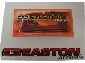 Easton Decal, red arrow 17cm x 2.5cm (7�" x 1") image