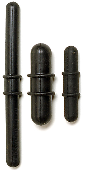 FUSE Shock Rods, Medium, Black, 2 pack image
