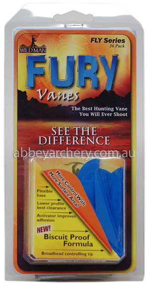 WildMan Fury Vane 2.5" Blue 36's image