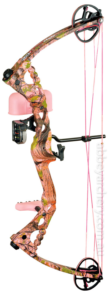 FUSE Freestyle Ready to Shoot Bow Package Pink Camo large image. Click to return to FUSE Freestyle Ready to Shoot Bow Package Pink Camo price and description