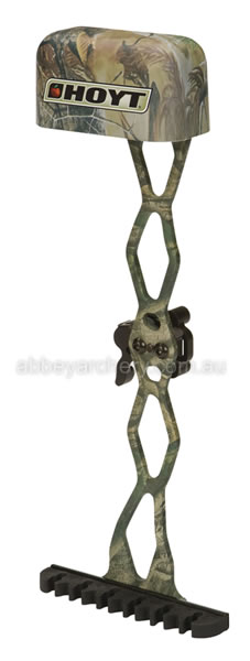 Hoyt Quick Detach 6 arrow 1 piece bow quiver camo RH or LH image