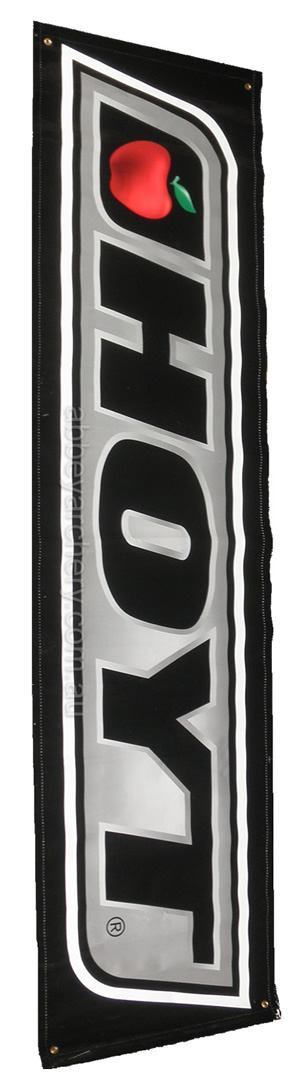 Hoyt 8 feet Banner black image
