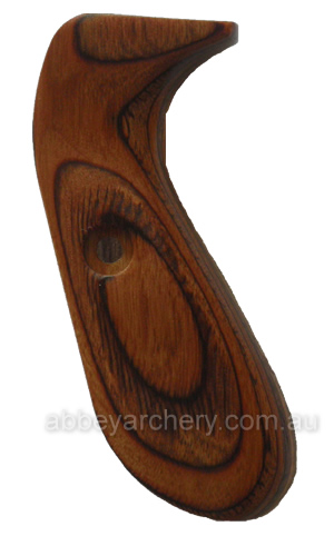 Hoyt Pro-Fit Custom Grip High Wrist Brown Wood image