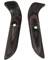 Hoyt Pro-Fit Custom Grip Side Plates Black Wood image