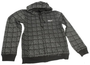 Hoyt Repeat Long Sleeve Hoodie Grey image
