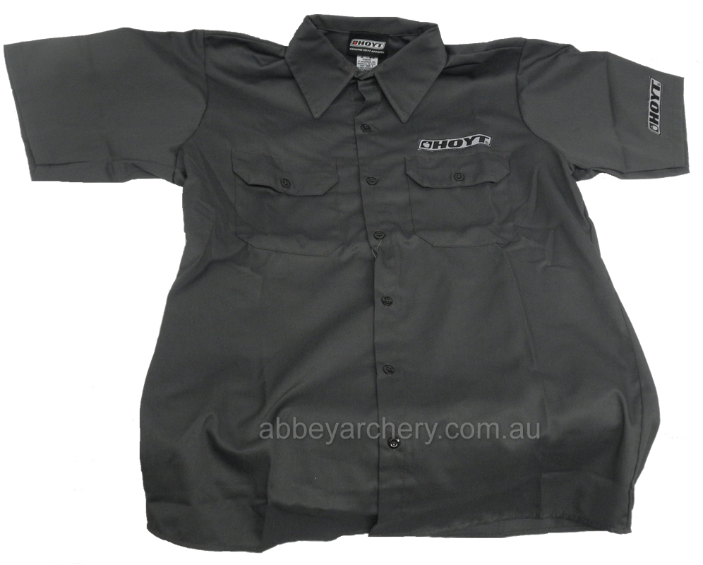 Hoyt Shop Shirt Grey large image. Click to return to Hoyt Shop Shirt Grey price and description