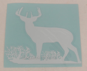 Whitetail Hoyt Decal 11.25" x 8.5" image
