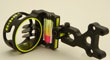 Toxonics K95 3 .029 fibre optic pin sight black RH or LH image